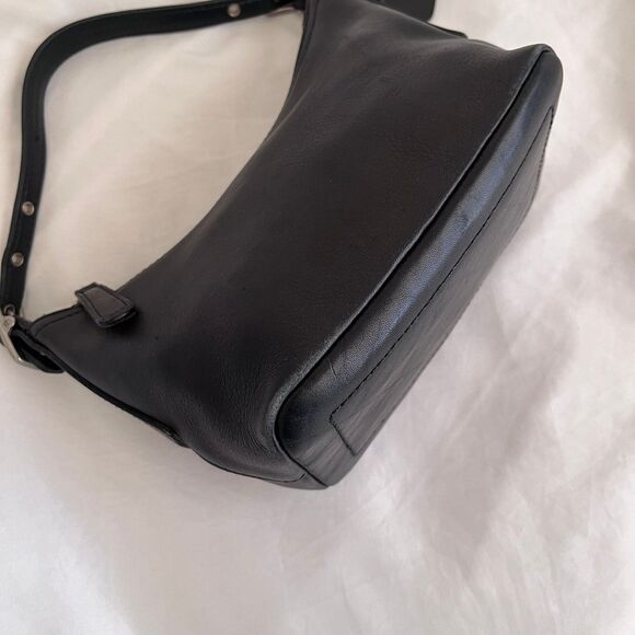 Rare Coach Mini Handbag Demi Purse Silver Hardware Adjustable Strap Costa Rica - Picture 7 of 12